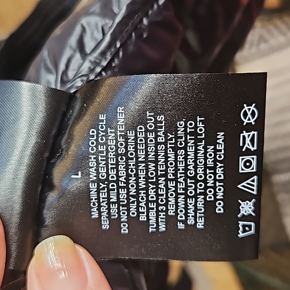 London Fog puffer jacket Navy Blue Size Large - Picture 6 of 7